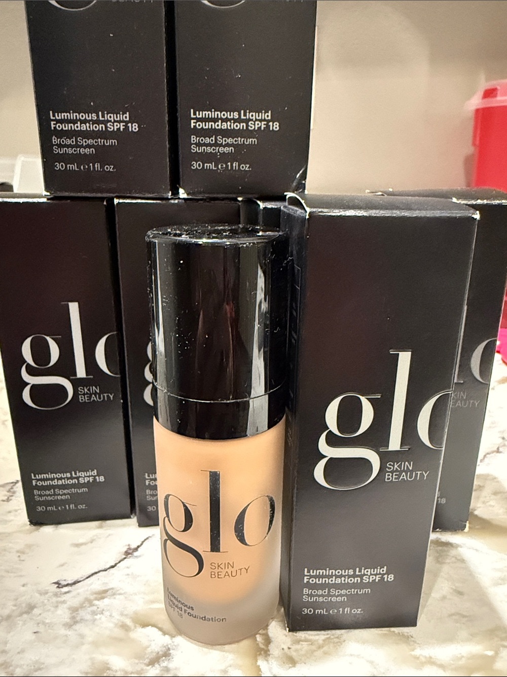 Glo Skin Beauty Luminous Liquid Foundation - Cafe Shade